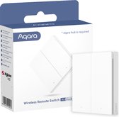Aqara Wireless Remote Switch H1 (Double Rocker) - Zigbee 3.0 - draadloze wandschakelaar