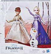 Disney Frozen 2  -  Elsa, Anna en Olaf poppen set