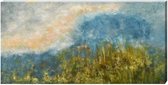 Maison de France - Canvas Olieverf schilderij - landscapes 3 - extra groot - olieverf - 250 x 132 cm