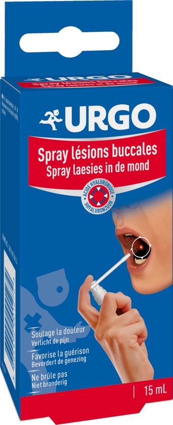 Urgo Spray Wondjes & Letsels Mond Spray 15ml Nf