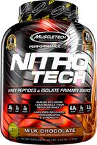 Muscletech Nitro-Tech Performance - Eiwitpoeder / Eiwitshake - 1800 gram - Melk Chocolade