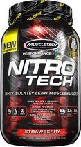 MuscleTech Nitro-Tech, Strawberry - 907g
