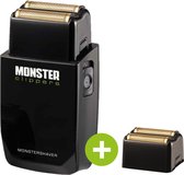 Monster Shaver M05 Cordless + Accessoireset - Scheerapparaat - Zeer Krachtige Motor 9000 RPM - Trimmer Mannen - Elektrisch Scheerapparaat Mannen - Irritatievrij Scheren - Inclusief