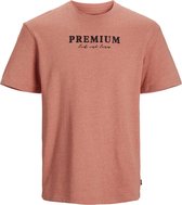 JACK&JONES PREMIUM JPRBLATAG MELANGE SS TEE CREW NECK Heren T-Shirt - Maat XL