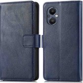 iMoshion Luxe Booktype OnePlus Nord N20 5G hoesje - Donkerblauw