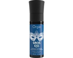 Orgie - Greek Kiss - Glijmiddel - 50ml - Warmte Effect - Munt Aroma - Anaal en Vaginaal