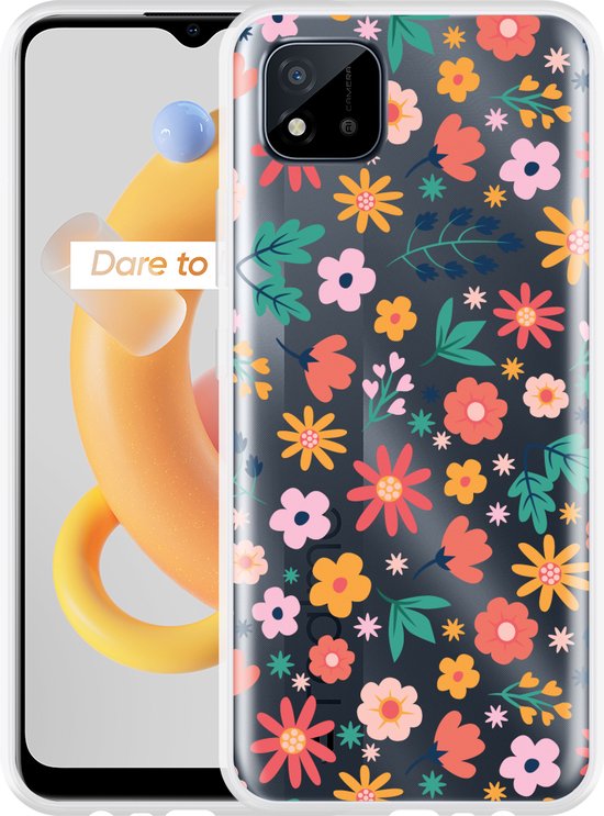 Realme C11 2021 Hoesje Always have flowers Designed by Cazy