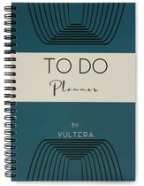 Vultera - To Do planner - Dagplanner - To Do lijst - To Do List - Daily planner - Notitieboek