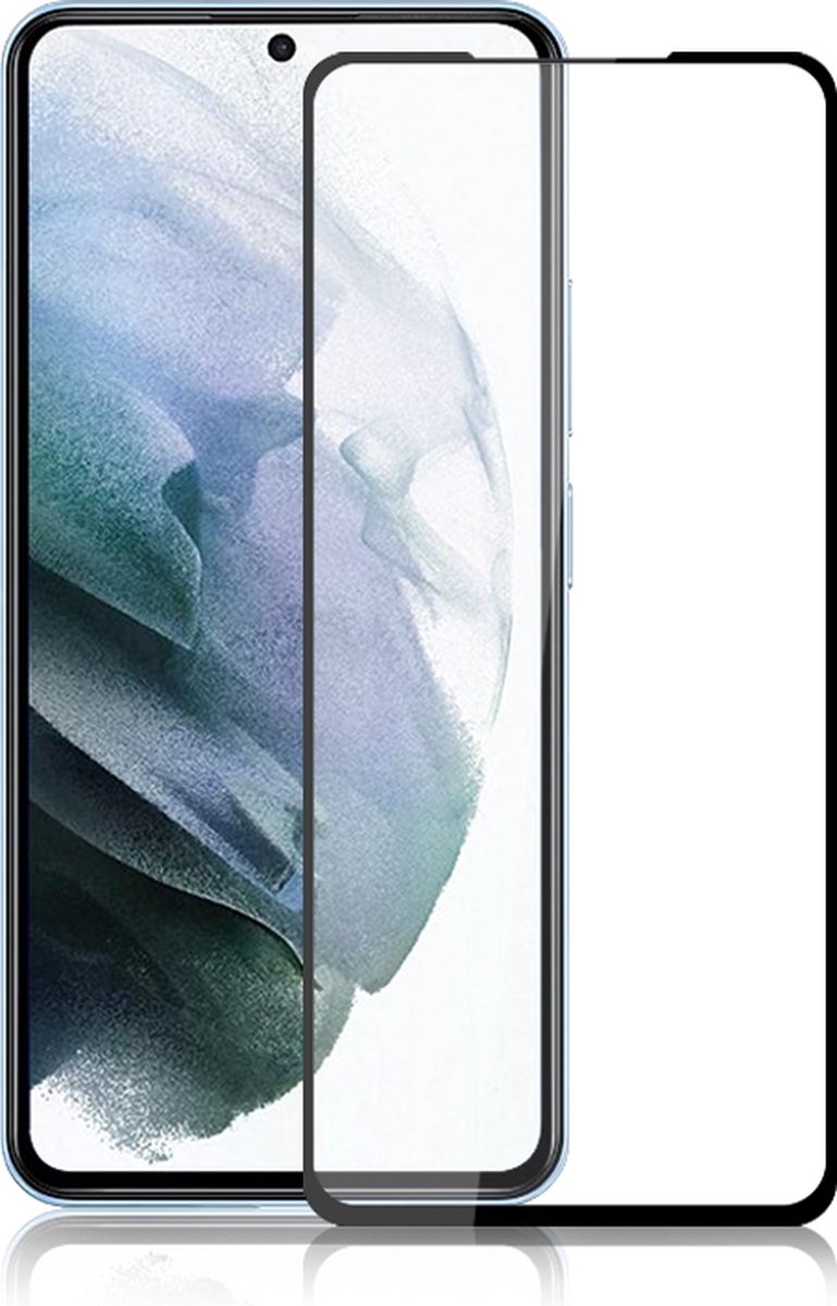 Fonu Full cover Glass Screenprotector Geschikt voor Samsung Galaxy S22