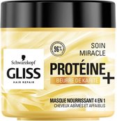 SCHWARZKOPF Gliss - Haarmasker Nourishing Miracle Care 4 in 1 - Droog / beschadigd haar - 400ml