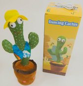 Dansende cactus -cactus speelgoed-pluche-pratende cactus hawaii oplaadbaar