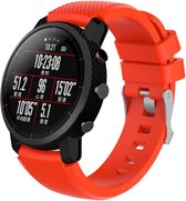 Siliconen Smartwatch bandje - Geschikt voor  Xiaomi Amazfit Pace silicone band - rood - Horlogeband / Polsband / Armband