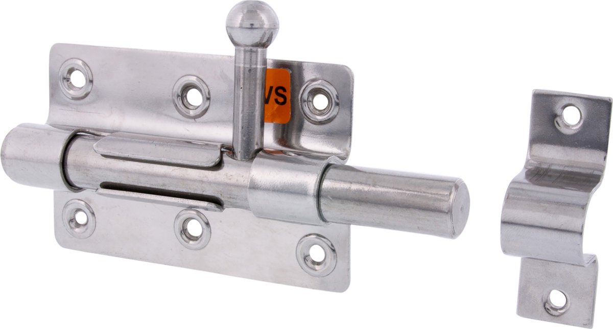 Starx grendel - Vlak model - RVS - 100 mm - Zware uitvoering