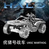 Metal Earth Modelbouw 3D - UNSC Warthog - Hot Wheels - Metaal