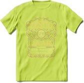 60 Jaar Legendarisch Gerijpt T-Shirt | Oud Roze - Ivoor | Grappig Verjaardag en Feest Cadeau Shirt | Dames - Heren - Unisex | Tshirt Kleding Kado | - Groen - XXL