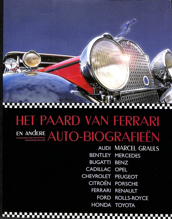 Cover van het boek 'Paard van ferrari'