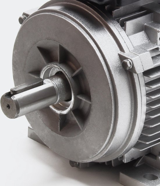 Professionele koperen elektromotor, 1-fas, elektrische motor met aanloopcondensator, 750 W, 1380 omw/min, 240 V, asdiameter 19 mm