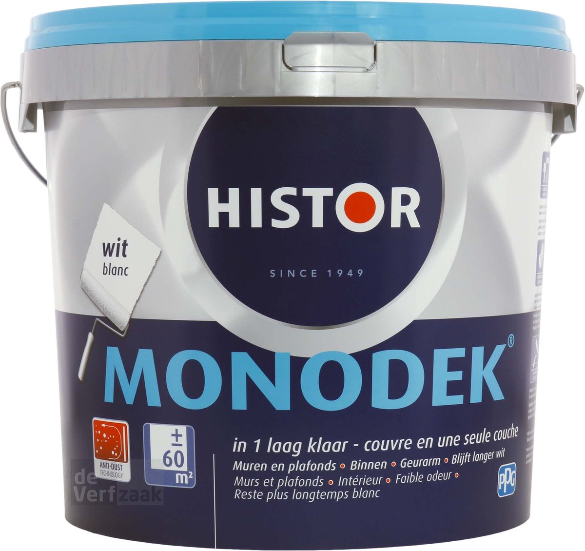 Histor Monodek - 6 Liter - Wit - Histor