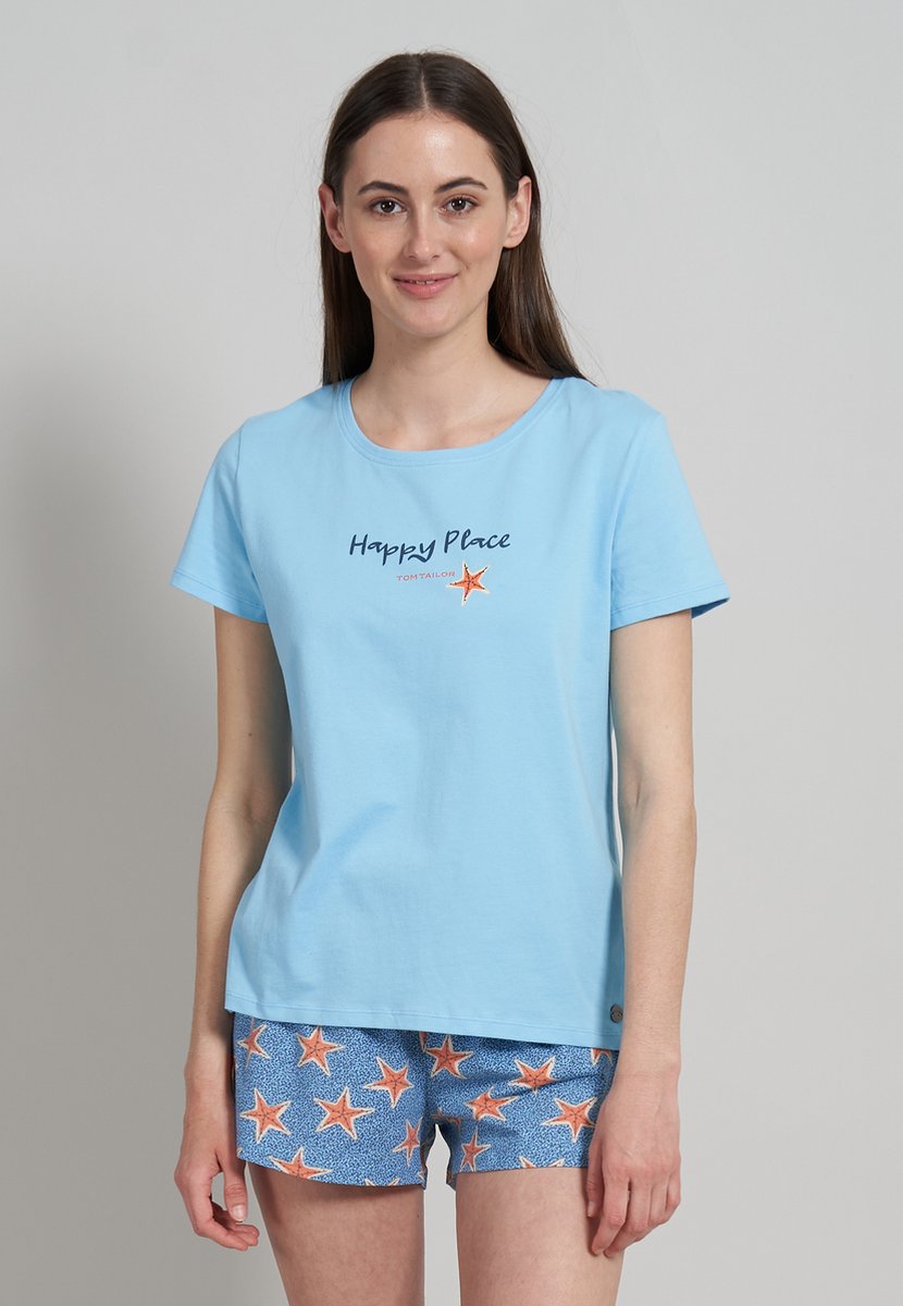 TOM TAILOR Dames Juna buidelzak, blauw, blauw, Medium