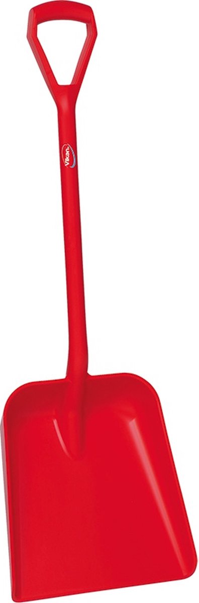 Schop D-Greep met groot blad | Vikan | Hygiëne | Food | Rood