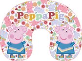 Peppa Pig Flower power - nek kussen - 31 x 26 cm - Multi