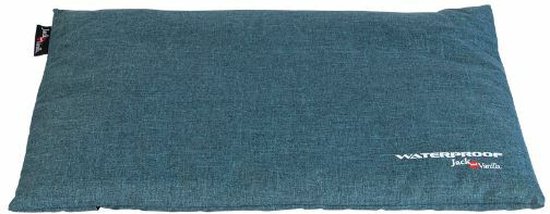 Jack And Vanilla Waterproof benchmat - Maat XXL - 119x73 cm - Hondenmat - Honden mat - Honden kussen - Benchkussen - Hondenkussen - Petrol