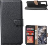 LuxeBass Hoesje geschikt voor Sony Xperia L4 - Bookcase Zwart - portemonnee hoesje - telefoonhoes - gsm hoes - telefoonhoesjes