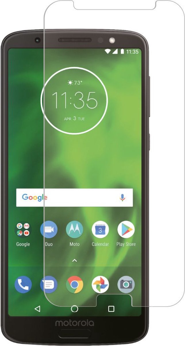 LuxeBass Screenprotector geschikt voor Motorola Moto G6 - glas scherm - bescherming