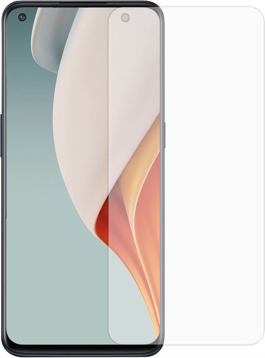LuxeBass Screenprotector geschikt voor OnePlus Nord N100 - glas scherm - bescherming
