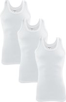 3 stuks SQOTTON onderhemd - 100% katoen - Wit - Maat L