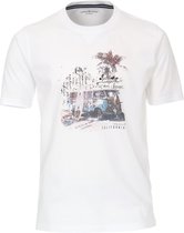 Casa Moda t-shirt wit print (Maat: XXL)