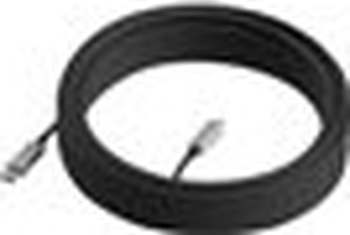 USB A to USB C Cable Logitech 939-001802 Black