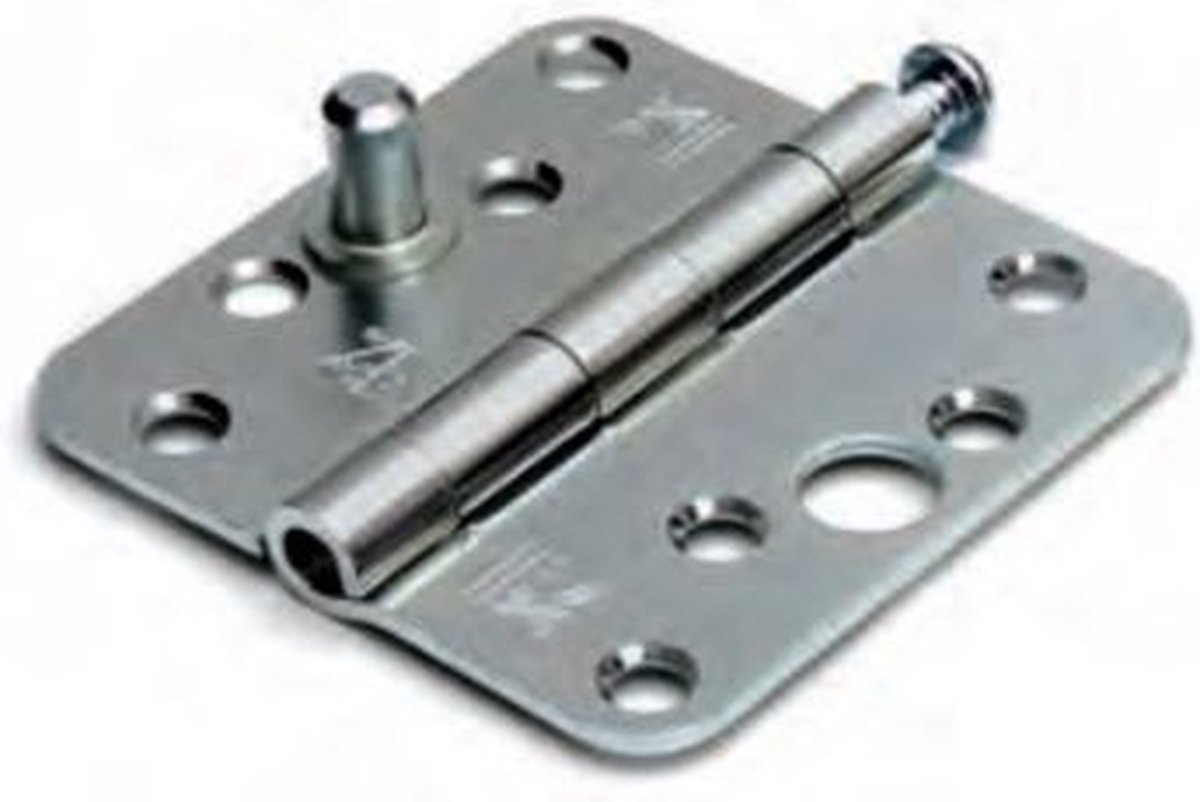 VH-Scharnier 89x89mm staal vz ronde hoek SKG3 (losse pen)