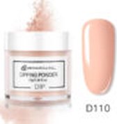 Dermarolling Nail Dipping Powder 10g. D110 #Medium Pink