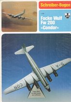 bouwplaat / modelbouw in karton Focke Wulf Fw 200 "Condor" , schaal 1:100