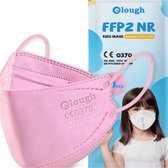 elough - 10 Stuks - Mondmasker voor kinderen - Kinder mondmasker - Mondmasker KN95 voor kinderen - Roze