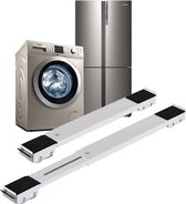 Friick - Verstelbare wasmachine verhoger |300 KG | RVS & ABS | Multifunctioneel