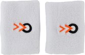 Orange85 Zweetbandjes Pols - Wit - 2 Stuks - Volwassenen