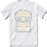 70 Jaar Legendarisch Gerijpt T-Shirt | Mos - Ivoor | Grappig Verjaardag en Feest Cadeau Shirt | Dames - Heren - Unisex | Tshirt Kleding Kado | - Wit - XL