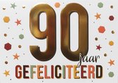 Kaart - Daisy - 90 jaar gefeliciteerd - DSY036