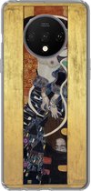 Geschikt voor OnePlus 7T hoesje - Judith II Salomè - Gustav Klimt - Siliconen Telefoonhoesje