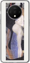 Geschikt voor OnePlus 7T hoesje - Hope I - Gustav Klimt - Siliconen Telefoonhoesje