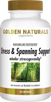 Golden Naturals Stress & Spanning Support (60 vegetarische capsules)