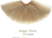 Tutu - lichtbruin kind - 30 cm