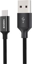 Xssive - USB to TYPE C DATA CABLE - data kabel type c - oplaadkabel - 3M - XSS-BRAIDED3M