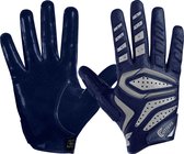 Cutters | American Football | S651 Receiver Handschoenen | Volwassenen | Donker Blauw | Medium
