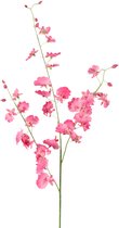 Viv! Home Luxuries Orchidee - kunstbloem - 80cm - fuchsia - topkwaliteit