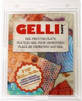 Gelli Arts Plate 20.3x25.4cm
