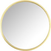 Ronde spiegel goud metaal 37cm