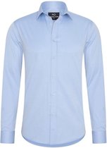 Overhemd  Andrew Slim fit met stretch Licht blauw Size : L